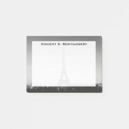 モノグラムエッフェルタワー，パリ，フランス ポストイット