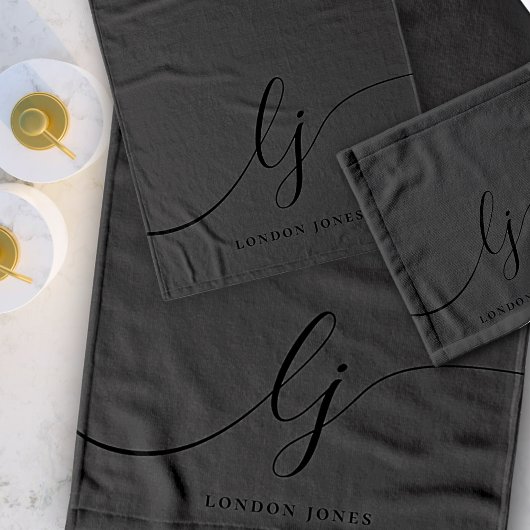 モノグラムエレガントクミニマルラクラギ風呂 バスタオルセット