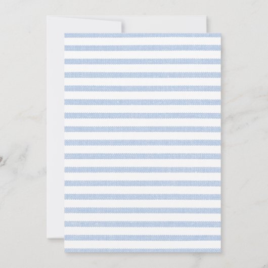 モノグラムエレガントクレスト秋ベビーシャワーパーティー 招待状 (裏面)