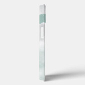 モノグラムエレガントグリーンウォーター色 Case-Mate iPhoneケース (裏面 / 右)