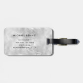 モノグラムエレガントグレイ ラゲッジタグ (裏面横)
