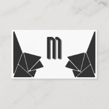 モノグラムエレガントグレー黒三角形モザイクタイル