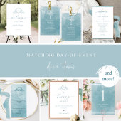 モノグラムエレガントシーグラス結婚差出人住所 ラベル