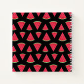 モノグラムエレガントスイカグリーンレモンレシピなし ノートブック (裏面)