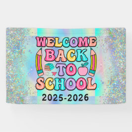 モノグラムエレガントスクリプトオフィススクール 横断幕