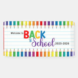 モノグラムエレガントスクリプトオフィススクール 横断幕