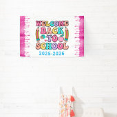 モノグラムエレガントスクリプトオフィススクール 横断幕 (インサイチュ)