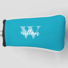 モノグラムエレガントスクリプト名 ゴルフヘッドカバー