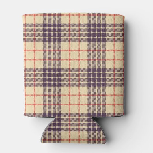 モノグラムエレガントスコットランドクランタータンチェック 缶クーラー (裏面)