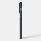 モノグラムエレガントセージ緑 iPhoneケース (左側面)