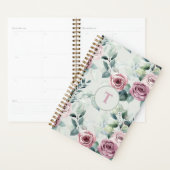 モノグラムエレガントダスティバラヴィンテージフローラ プランナー手帳 (ディスプレー)