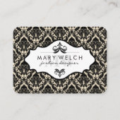 モノグラムエレガントダマスク(アポイントメントカード) 予約カード (正面)