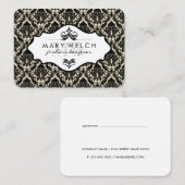 モノグラムエレガントダマスク(アポイントメントカード) 予約カード (正面/裏面)