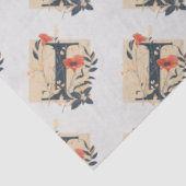 モノグラムエレガントデザイン文字Iパターン1 薄葉紙 (詳細)