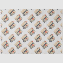 モノグラムエレガントデザイン文字Iパターン1 薄葉紙