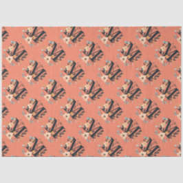 モノグラムエレガントデザイン文字Mパターン1 薄葉紙