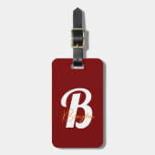 モノグラムエレガントトラベスタイリッシュルアクセサリ – ラゲッジタグ (正面縦)