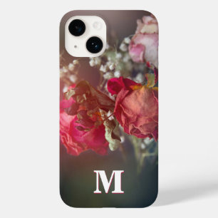 モノグラムエレガントドライフラワーカスタムズiPhoneケース Case-Mate iPhone 14ケース