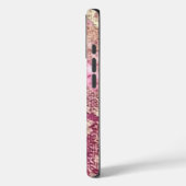 モノグラムエレガントバラ金ゴールドピンク勾配パターン Case-Mate iPhoneケース (裏面 / 左)