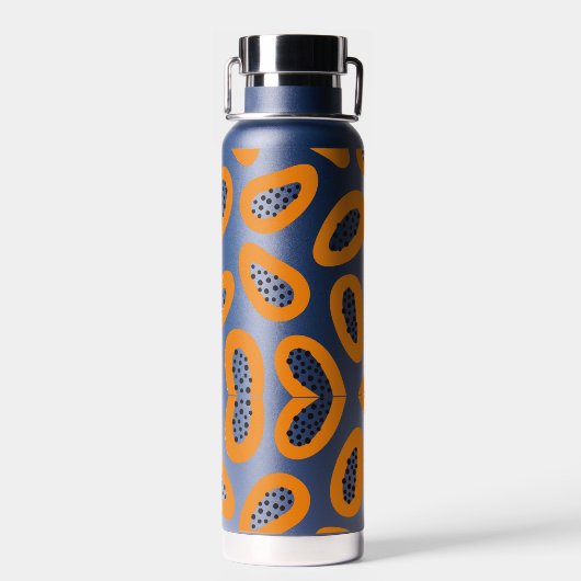 モノグラムエレガントパパイヤ模様 ウォーターボトル (背面)