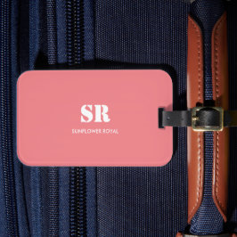 モノグラムエレガントピミニマルンク ラゲッジタグ