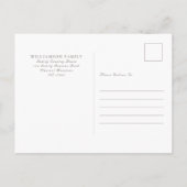 モノグラムエレガントファミリー懇親会 ポストカード (裏面)