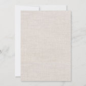 モノグラムエレガントフォトミニマル結婚リスト 招待状 (裏面)