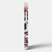 モノグラムエレガントフローラスケルトンスカルピンクローズ Case-Mate iPhoneケース (裏面 / 左)