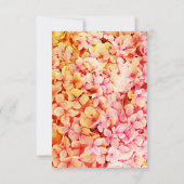 モノグラムエレガントフローラピンク誕生日 サンキューカード (裏面)