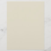 モノグラムエレガントブラック金ゴールドモダンレシピシート (裏面)