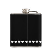 モノグラムエレガントブラック フラスク (裏面)