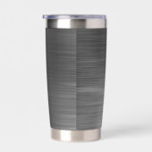 モノグラムエレガントブラック 保温保冷タンブラー (右面)