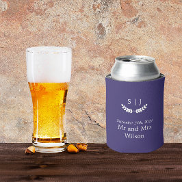 モノグラムエレガントブルージュエルト結婚ーン 缶クーラー