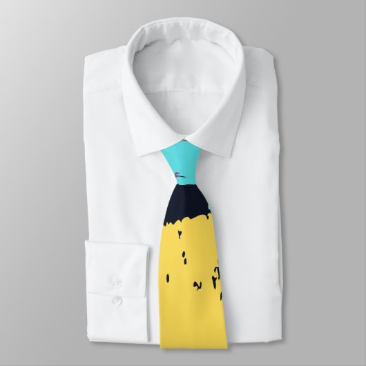 モノグラムエレガントブ絵を描ラシ ネクタイ (タイ)