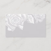 モノグラムエレガントミニマリストwebサイト挿入カード プレイスカード (裏面)