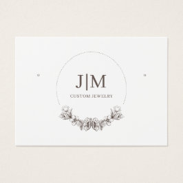 モノグラムエレガントモダンジュエリーイヤリングディスプレイ