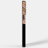 モノグラムエレガントモダンストライプ金ゴールドブラック Case-Mate iPhoneケース (裏面 / 右)