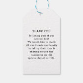 モノグラムエレガントラミニマルインアート ギフトタグ (裏面)