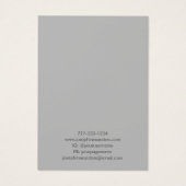 モノグラムエレガントロゴ金ゴールドグレーイヤリングディスプレイ (裏面)