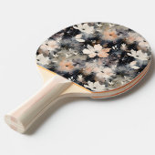 モノグラムエレガント付きソフト花柄 卓球ラケット (正面アングル)