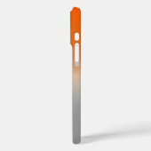 モノグラムエレガント名オレンジメグラデーションタル Case-Mate iPhoneケース (裏面 / 左)