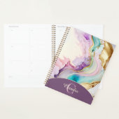 モノグラムエレガント大理石液体インク プランナー手帳 (ディスプレー)