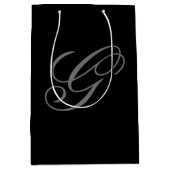 モノグラムエレガント媒体抱き枕 ミディアムペーパーバッグ (正面)