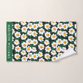 モノグラムエレガント花スタイリッシュ浴用タオルセット バスタオルセット (ハンドタオル)