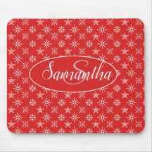 モノグラムエレガント赤い白のパターン