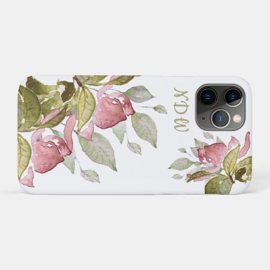 モノグラムエレガント、 Case-Mate iPhoneケース (裏面(横))