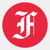 モノグラムエレガントF ラウンドシール (正面)