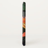 モノグラムオレンジ花の写真 Case-Mate iPhoneケース (裏面/右)