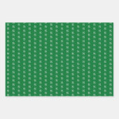 モノグラムオンクリスマス紙 ラッピングペーパーシート (正面3)