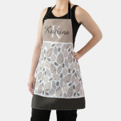 モノグラムオールオーバー印刷エプロン エプロン (インサイチュ)